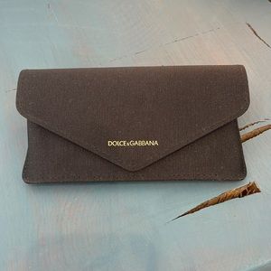 Dolce & Gabbana Set Black Cloth and Hard Glass Sunglass CASES
